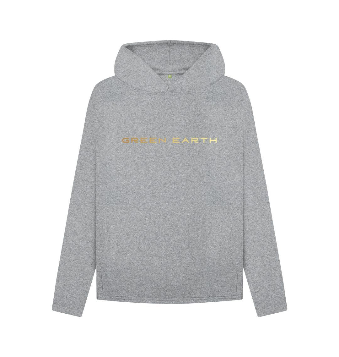 Athletic Grey Hour Glass Hoody Relaxed Fit