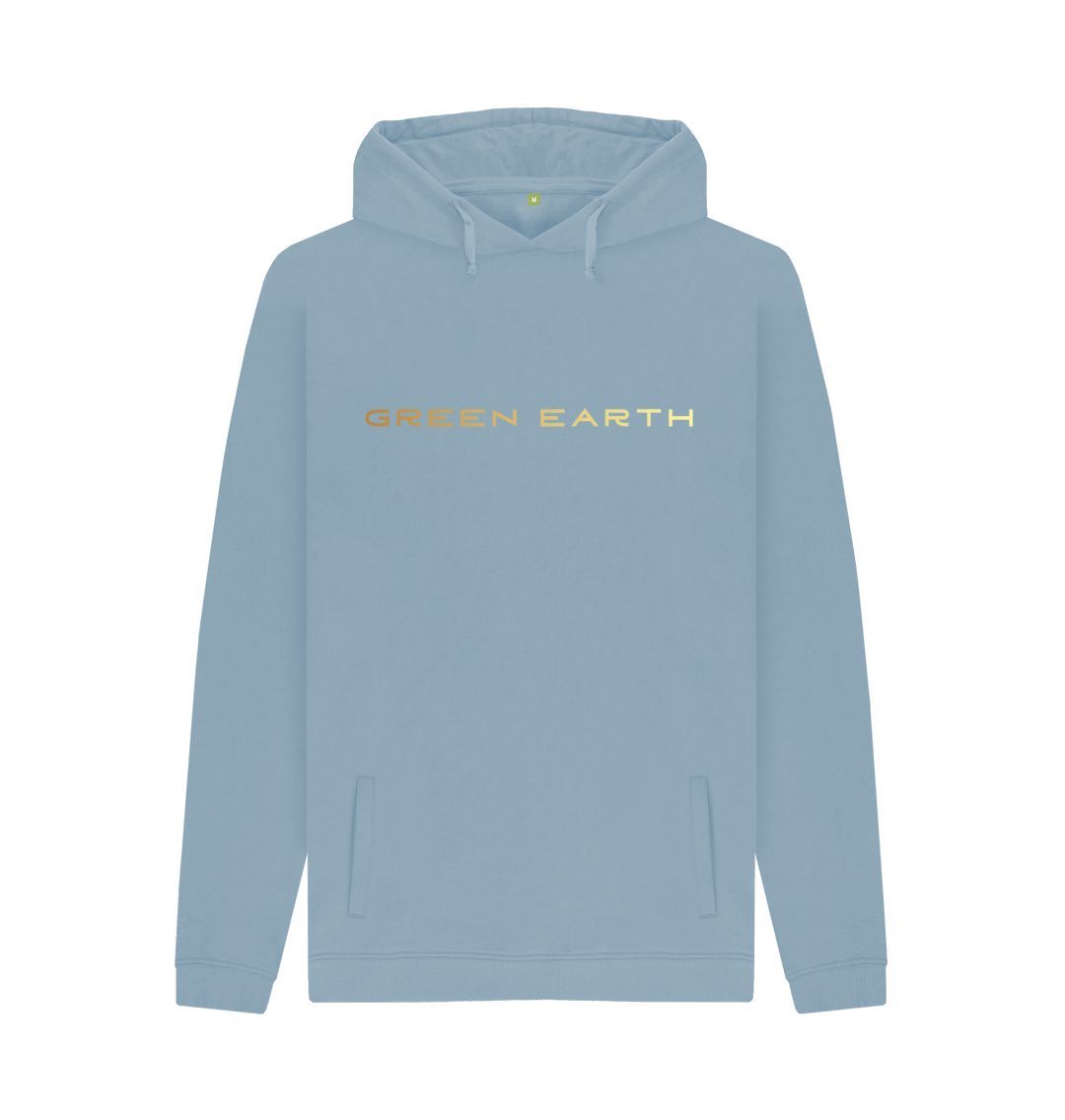 Stone Blue Mens Hoody