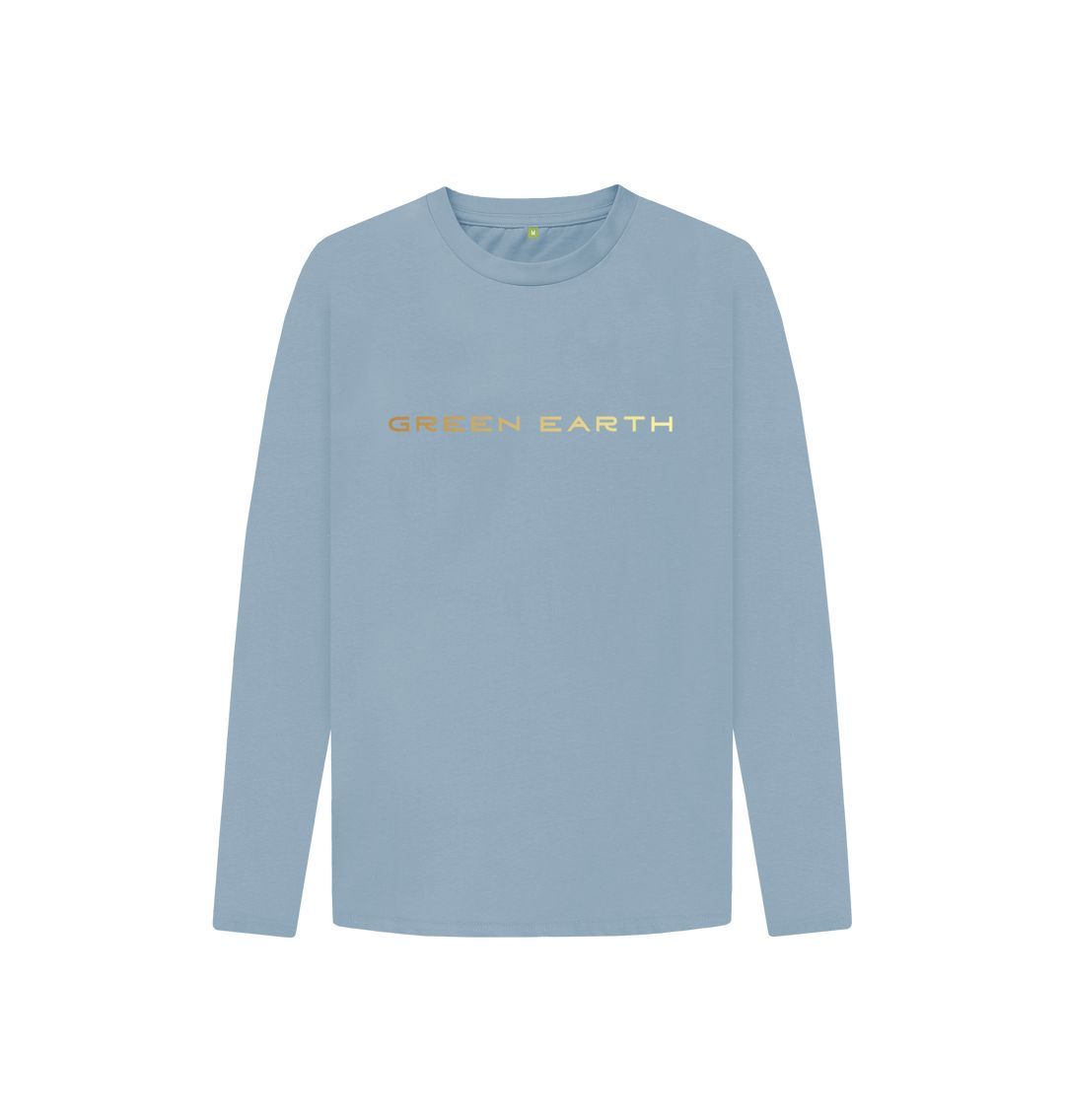 Stone Blue Kids Long Sleeve T