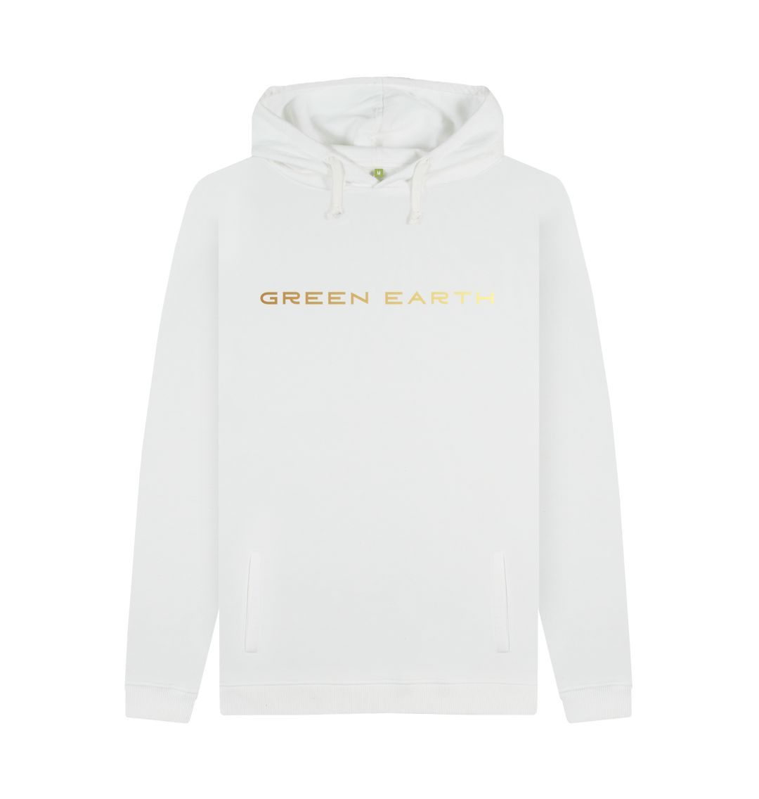 White Mens Hoody