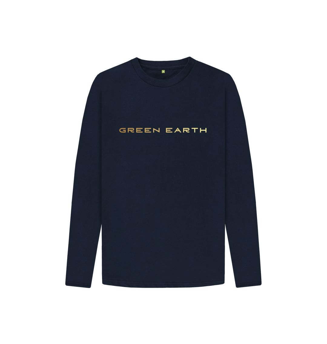 Navy Blue Kids Long Sleeve T