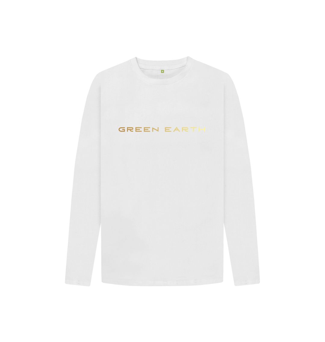 White Kids Long Sleeve T