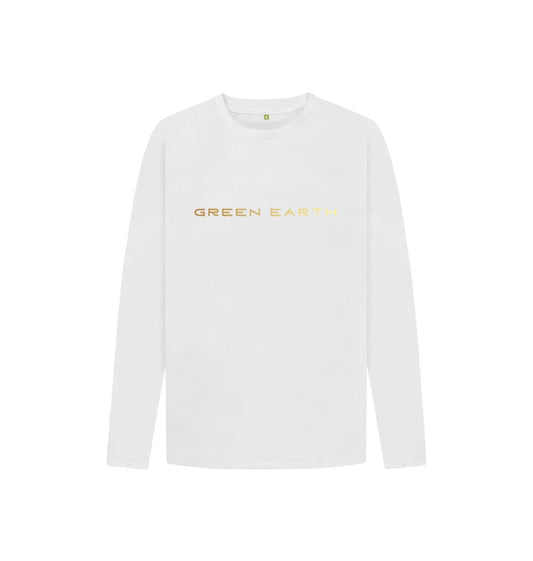 White Kids Long Sleeve T