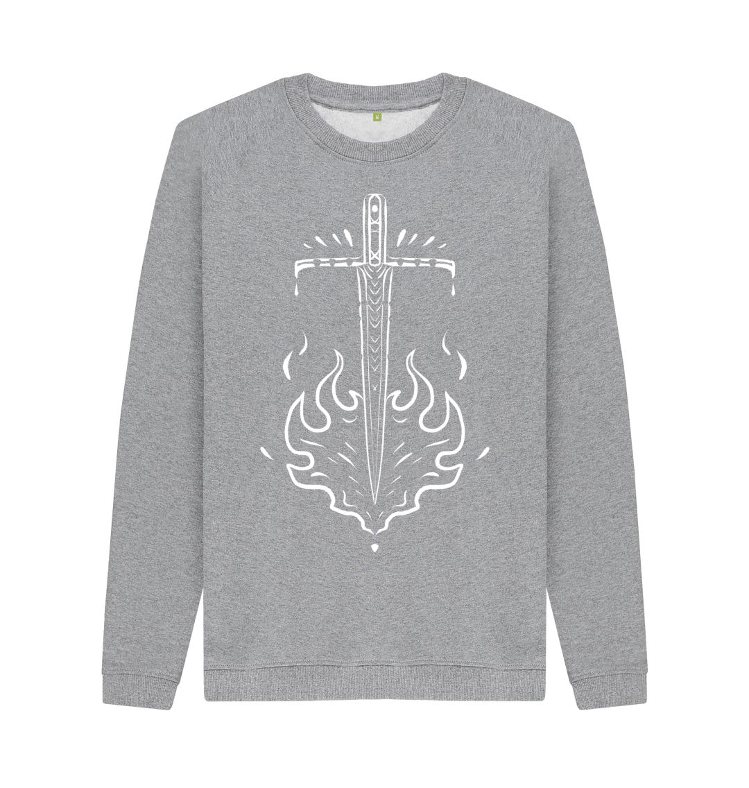 Light Heather GreenEarth Sword Sweater