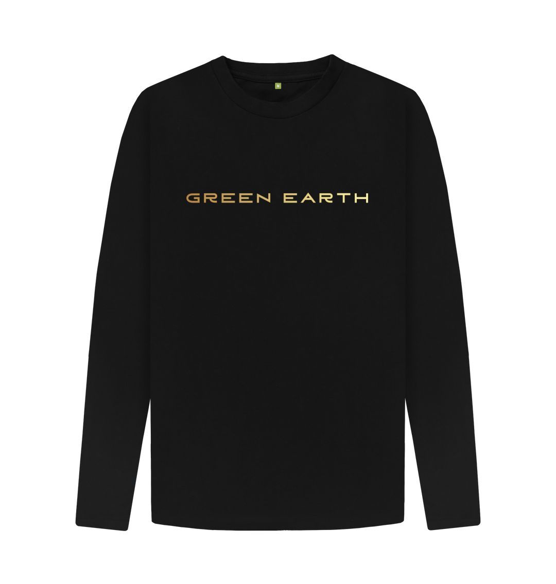 Black Mens Longsleeve Tee