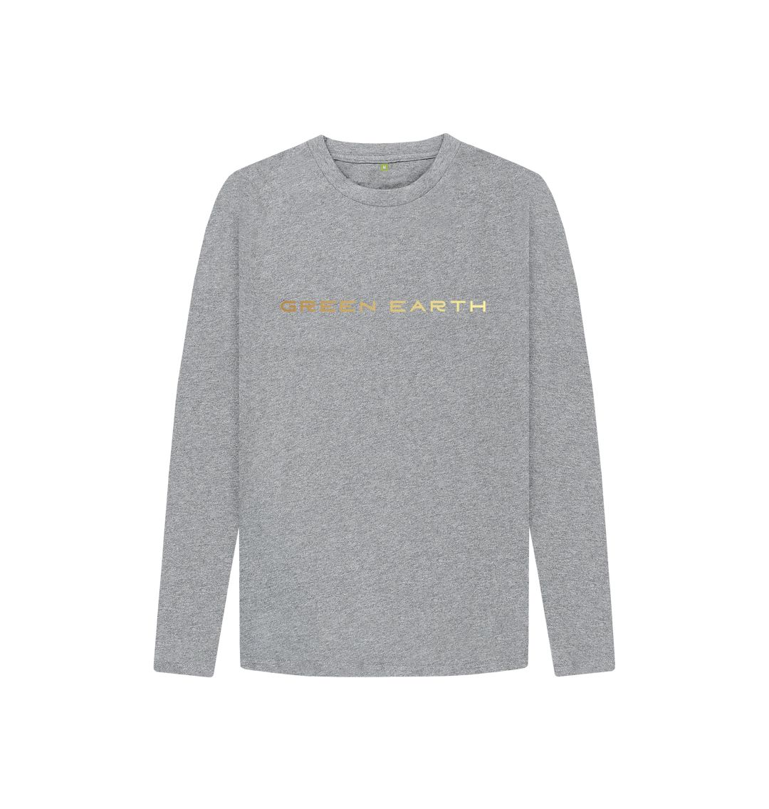 Athletic Grey Kids Long Sleeve T